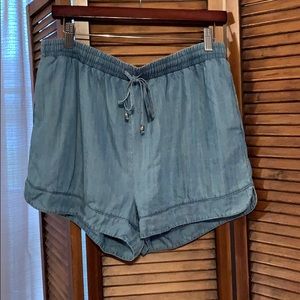 Chambray shorts